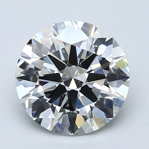 2 Carat Natural Diamond - Round - 2.01 - H - VS1 - Diamonds By Rothschild