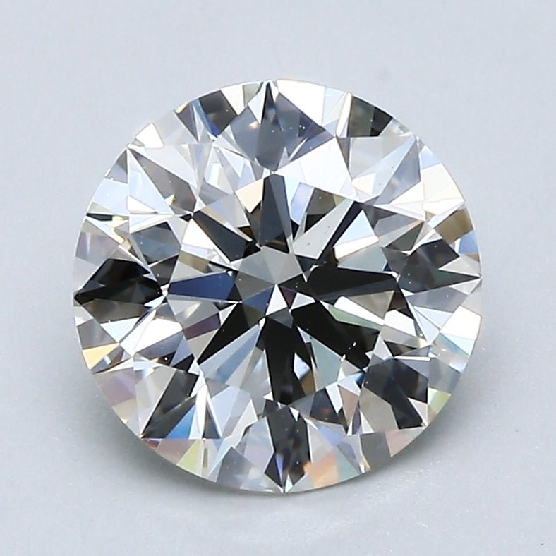 2 Carat Natural Diamond - Round - 2.01 - I - VS1 - Diamonds By Rothschild