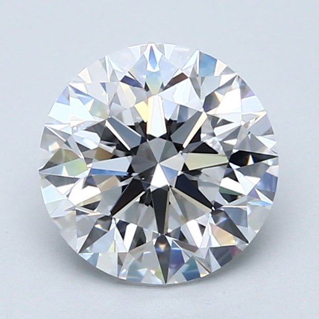 2 Carat Natural Diamond - Round - 2.03 - D - VS1 - Diamonds By Rothschild