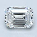 2.5 Carat Natural Diamond - EMERALD - 2.5 - F - VS2 - Diamonds By Rothschild
