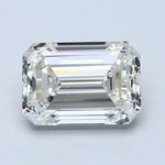 2.5 Carat Natural Diamond - EMERALD - 2.5 - J - VS2 - Diamonds By Rothschild