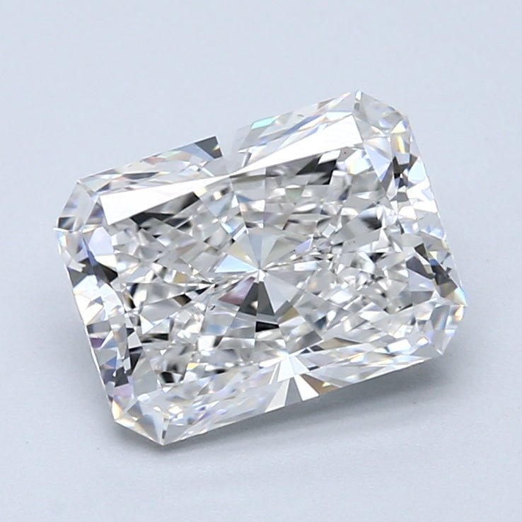2.5 Carat Natural Diamond - RADIANT - 2.51 - F - VS1 - Diamonds By Rothschild