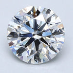 2.5 Carat Natural Diamond - Round - 2.5 - F - VS1 - Diamonds By Rothschild
