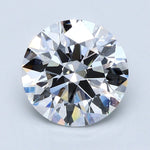 2.5 Carat Natural Diamond - Round - 2.62 - D - VS2 - Diamonds By Rothschild