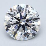 2.5 Carat Natural Diamond - Round - 2.7 - E - SI1 - Diamonds By Rothschild