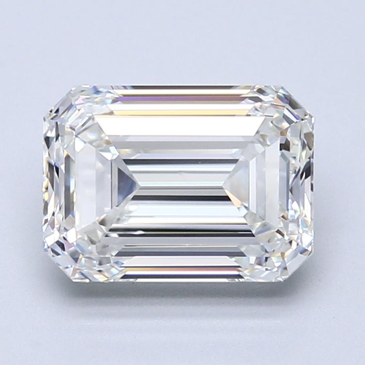 3 Carat Natural Diamond - EMERALD - 3.01 - I - VS1 - Diamonds By Rothschild