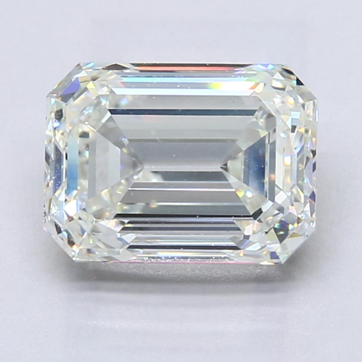 3 Carat Natural Diamond - EMERALD - 3.01 - I - VS1 - Diamonds By Rothschild