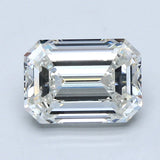 3 Carat Natural Diamond - EMERALD - 3.03 - I - VS2 - Diamonds By Rothschild