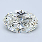 3 Carat Natural Diamond - OVAL - 3.07 - J - VS2 - Diamonds By Rothschild