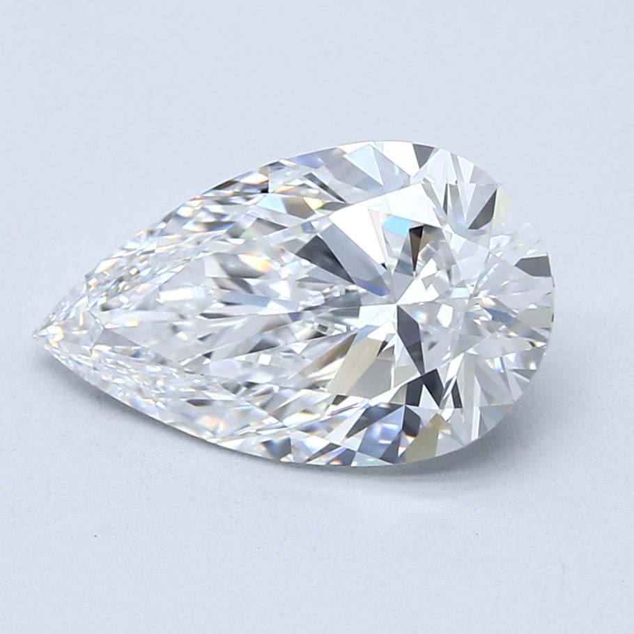 3 Carat Natural Diamond - PEAR - Diamonds By Rothschild