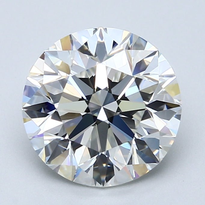 3 Carat Natural Diamond - Round - 3 - H - VVS1 - Diamonds By Rothschild