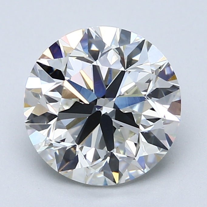 3 Carat Natural Diamond - Round - 3.01 - I - VS1 - Diamonds By Rothschild