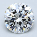 3 Carat Natural Diamond - Round - 3.02 - H - VS2 - Diamonds By Rothschild