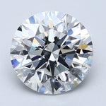 3 Carat Natural Diamond - Round - 3.03 - D - SI1 - Diamonds By Rothschild
