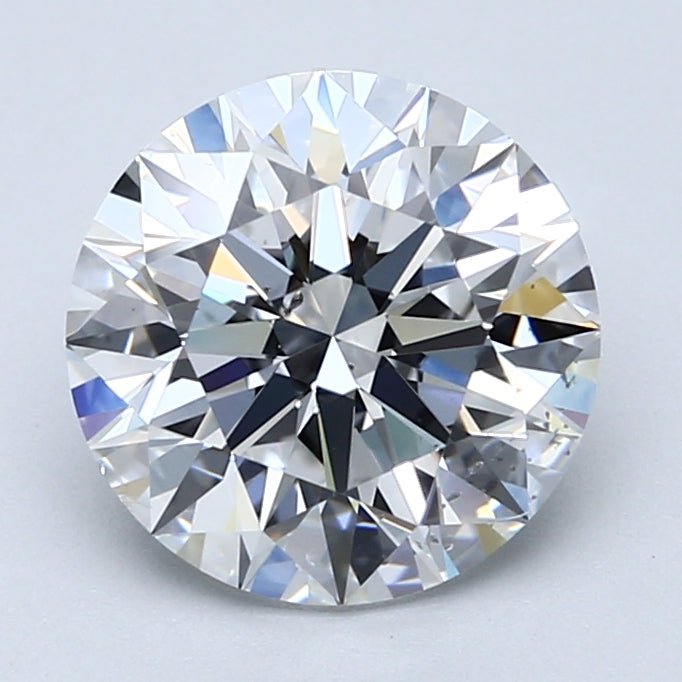 3 Carat Natural Diamond - Round - 3.03 - D - SI1 - Diamonds By Rothschild