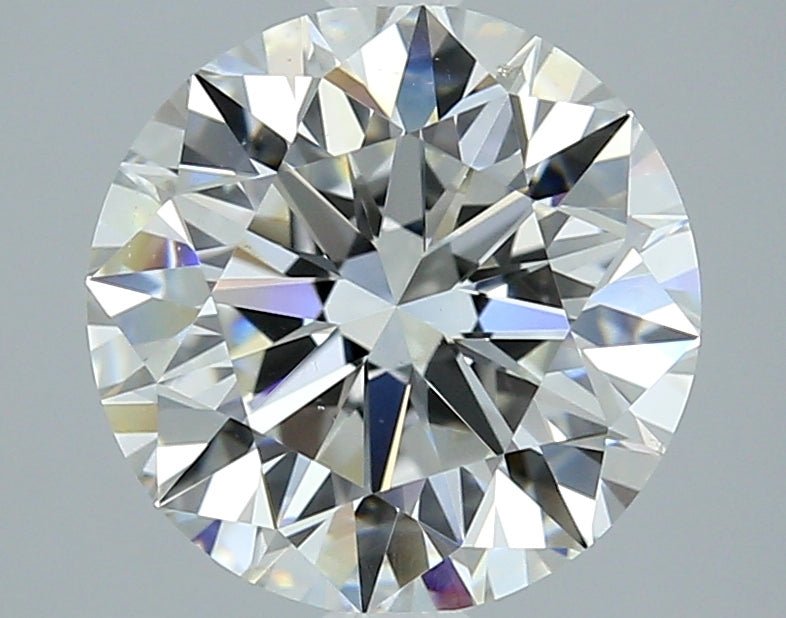 3 Carat Natural Diamond - Round - 3.2 - I - SI1 - Diamonds By Rothschild