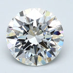 3 Carat Natural Diamond - Round - 3.29 - E - VVS1 - Diamonds By Rothschild