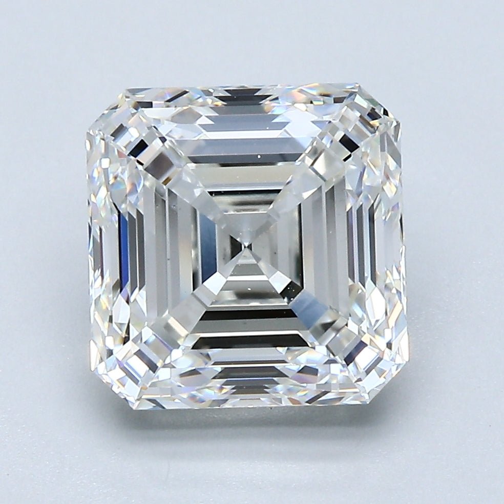 4 Carat Natural Diamond - ASSCHER - 4.05 - G - VS1 - Diamonds By Rothschild