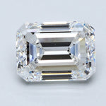 4 Carat Natural Diamond - EMERALD - 4.14 - E - VVS2 - Diamonds By Rothschild
