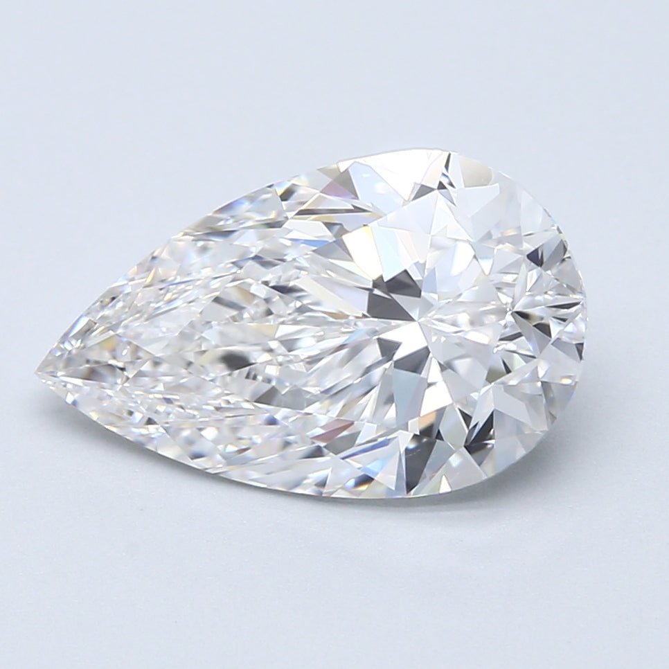 4 Carat Natural Diamond - PEAR 4.01ct - Diamonds By Rothschild