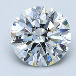 4 Carat Natural Diamond - Round - 3.91 - G - SI2 - Diamonds By Rothschild