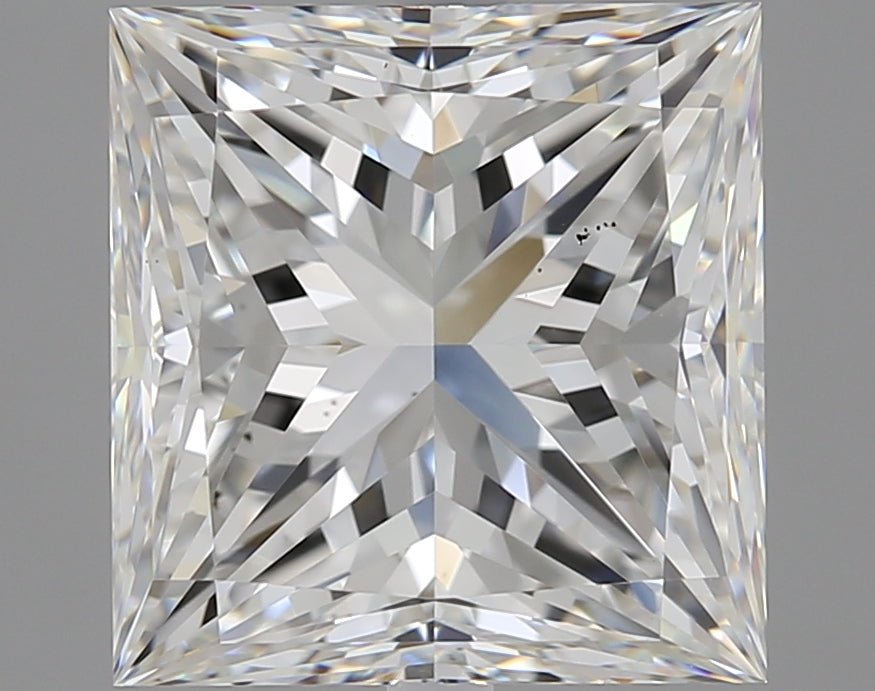 4 Carat Princess Cut Natural Diamond - G VS2 - 4.02ct - VG Cut Grade - Diamonds By Rothschild
