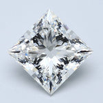 5 Carat Natural Diamond - PRINCESS - Diamonds By Rothschild