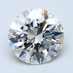 6 Carat Natural Diamond - Round - 6.03 - H - VS1 - Diamonds By Rothschild
