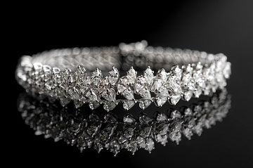 Diamond Encrusted Fine Jewelry Piece