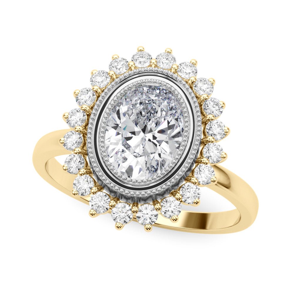 Engagement Ring Oval Center - Diamonds By Rothschild