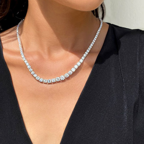 Star Jewelers Diamond Necklace