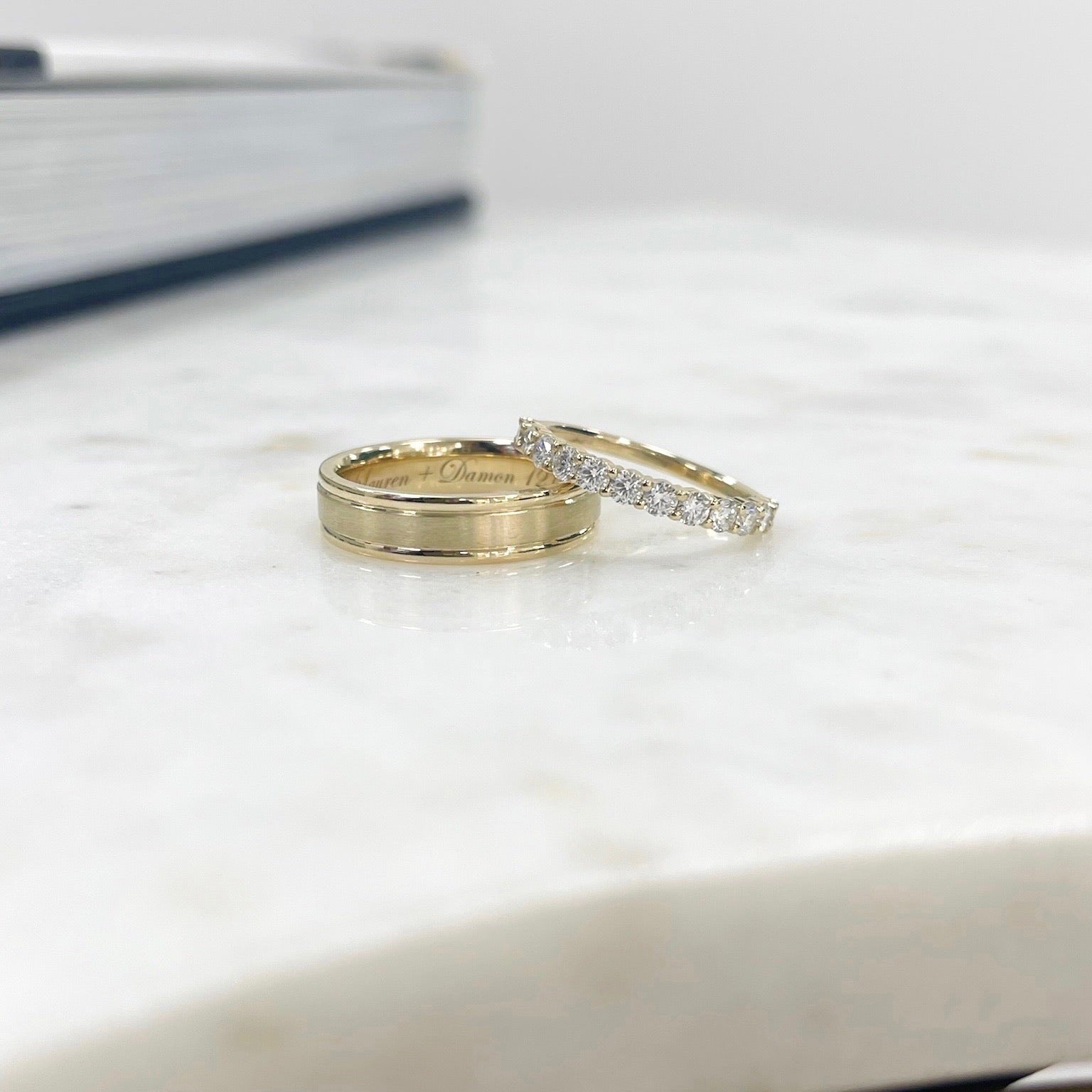 Wedding rings sets for him and her Pittsburgh
