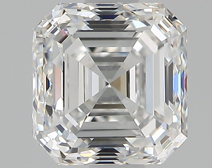 1 Carat Asscher Cut Natural Diamond - F VS1 - 1.2ct - G Cut Grade - Diamonds By Rothschild