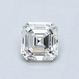1 Carat Asscher - Natural Diamond - 0.8 - H - VVS2 - EX - EX - Diamonds By Rothschild