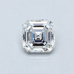 1 Carat Asscher - Natural Diamond - 0.9 - E - VVS2 - EX - EX - Diamonds By Rothschild