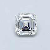1 Carat Asscher - Natural Diamond - 0.9 - E - VVS2 - EX - EX - Diamonds By Rothschild