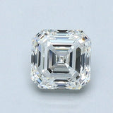 1 Carat Asscher - Natural Diamond - 0.9 - I - VVS1 - EX - EX - Diamonds By Rothschild