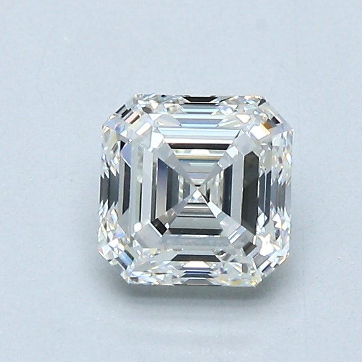 1 Carat Asscher - Natural Diamond - 0.9 - I - VVS1 - EX - EX - Diamonds By Rothschild