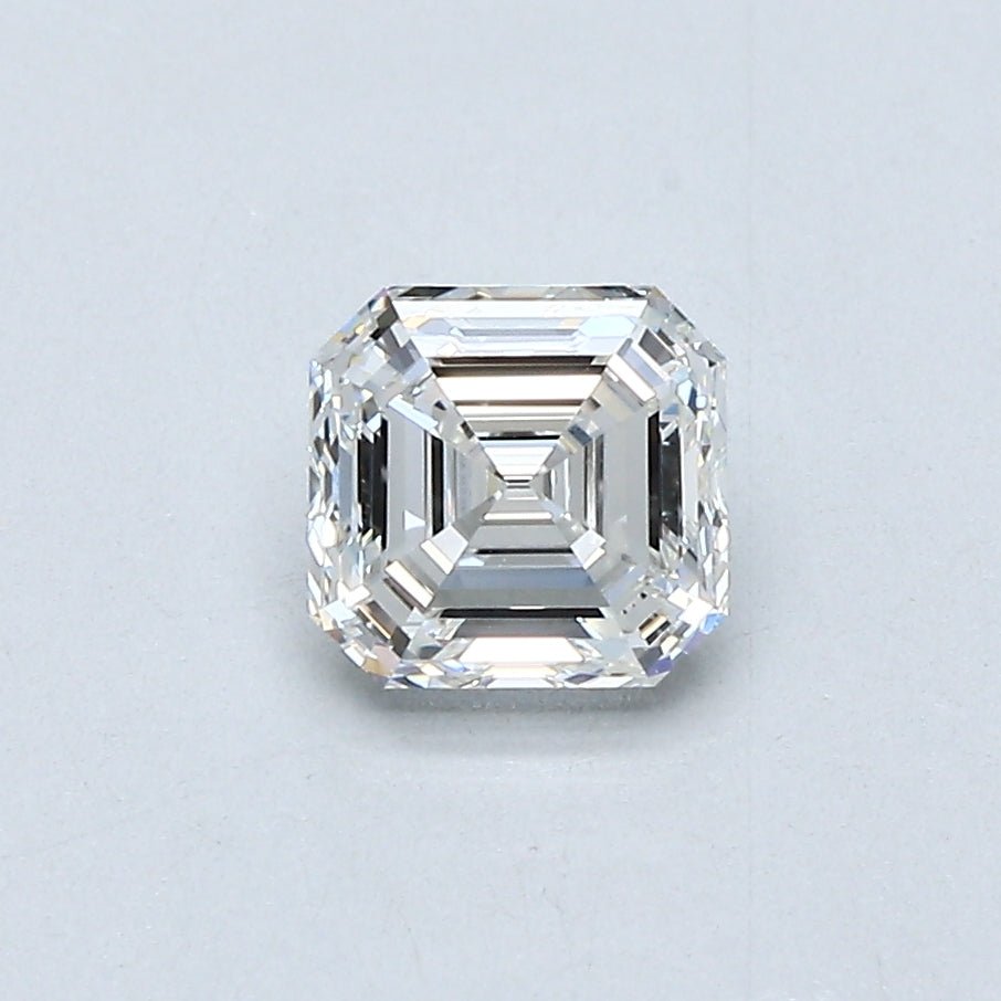 1 Carat Asscher - Natural Diamond - 0.91 - H - VS1 - VG - VG - VG - Diamonds By Rothschild