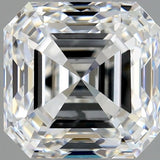 1 Carat Asscher - Natural Diamond - 1 - F - VVS2 - VG - EX - VG - Diamonds By Rothschild