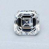1 Carat Asscher - Natural Diamond - 1.01 - E - SI1 - EX - EX - EX - Diamonds By Rothschild