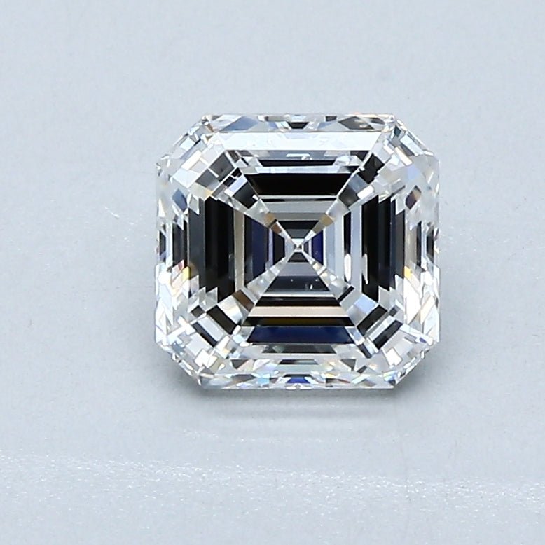 1 Carat Asscher - Natural Diamond - 1.01 - E - SI1 - EX - EX - EX - Diamonds By Rothschild
