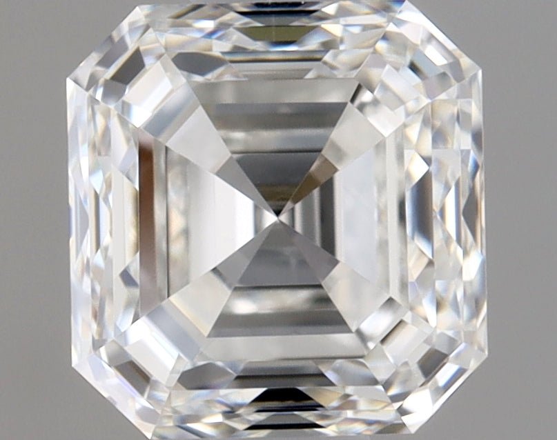 1 Carat Asscher - Natural Diamond - 1.01 - G - VVS2 - G - VG - EX - Diamonds By Rothschild