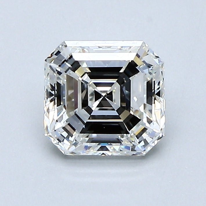 1 Carat Asscher - Natural Diamond - 1.01 - H - VVS2 - VG - EX - VG - Diamonds By Rothschild