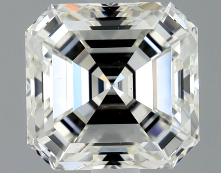 1 Carat Asscher - Natural Diamond - 1.01 - I - VS2 - EX - EX - Diamonds By Rothschild