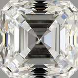 1 Carat Asscher - Natural Diamond - 1.02 - I - VVS2 - VG - EX - VG - Diamonds By Rothschild