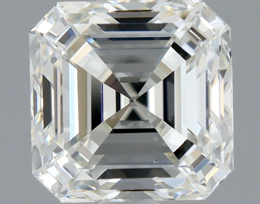 1 Carat Asscher - Natural Diamond - 1.04 - I - SI1 - VG - EX - EX - Diamonds By Rothschild