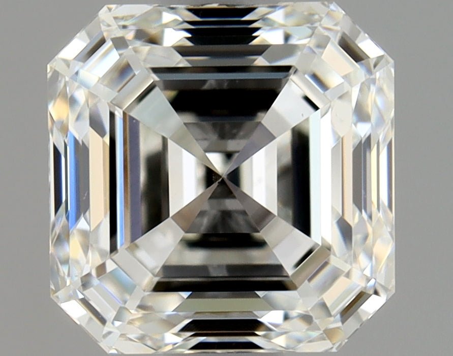 1 Carat Asscher - Natural Diamond - 1.05 - H - VS2 - EX - EX - Diamonds By Rothschild