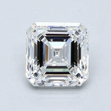 1 Carat Asscher - Natural Diamond - 1.09 - D - VVS1 - EX - EX - EX - Diamonds By Rothschild