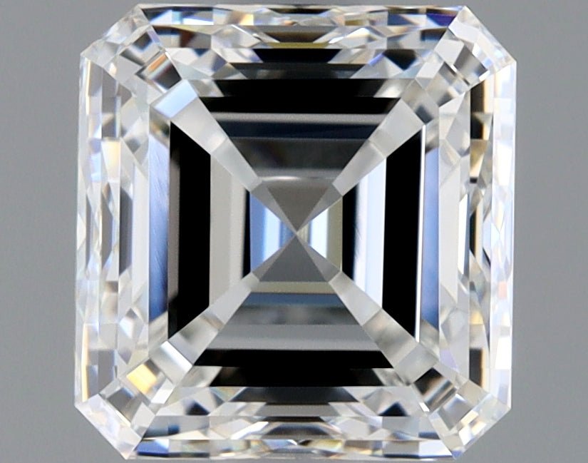 1 Carat Asscher - Natural Diamond - 1.2 - F - VVS2 - EX - VG - Diamonds By Rothschild